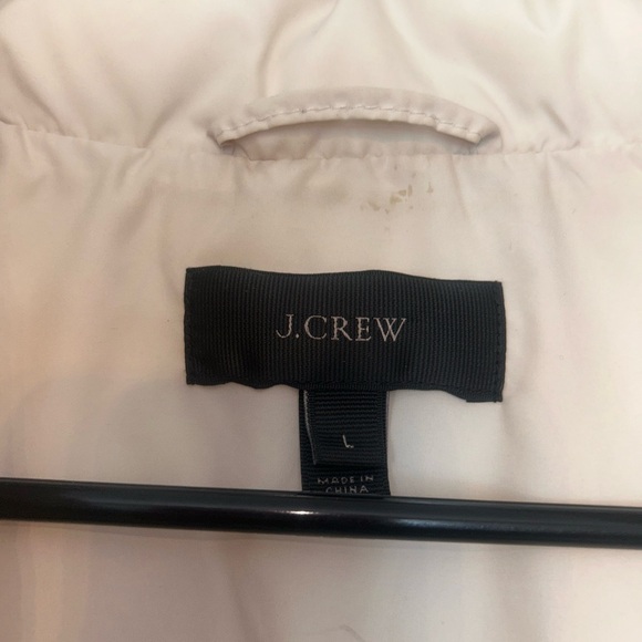 J. Crew Off-White Quilted Vest - Picture 3 of 3
